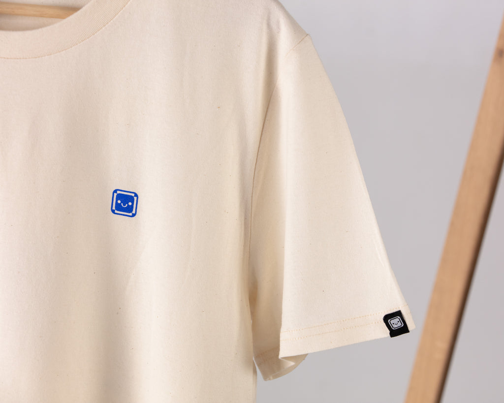 The Signature Tee. Natural. All Hands On Keyboard - All Hands on Planet Blue