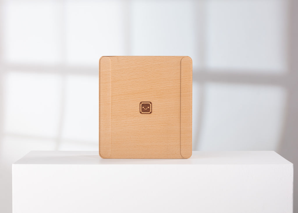 Solid Studio Display Riser - Beech