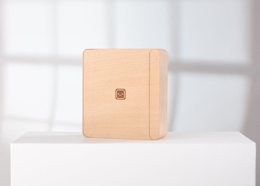 Solid Studio Display Riser - Beech
