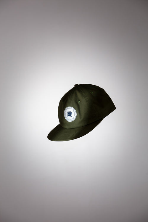 All Hands on Keyboard - All Hands on Planet - Olive unstructured 6 panel cap