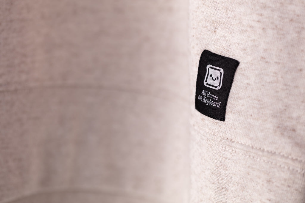 The Focus Sweater. Heather Grey