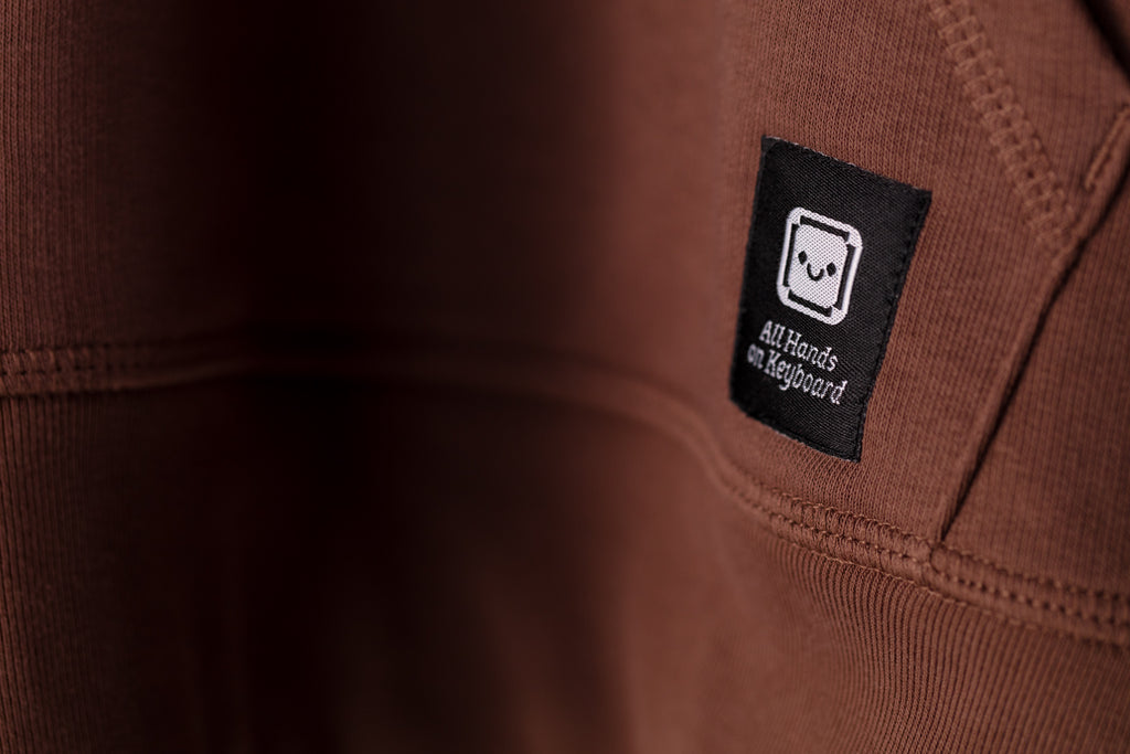 Deep Work Hoodie. Mocha.
