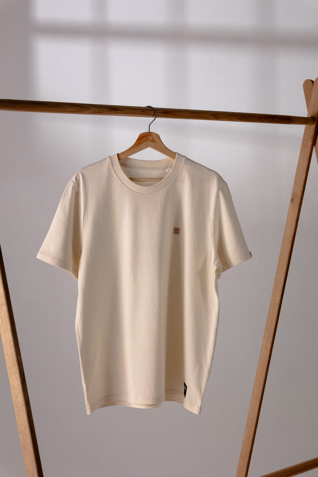 The Signature Tee. Natural. All Hands On Keyboard - All Hands on Planet Pink