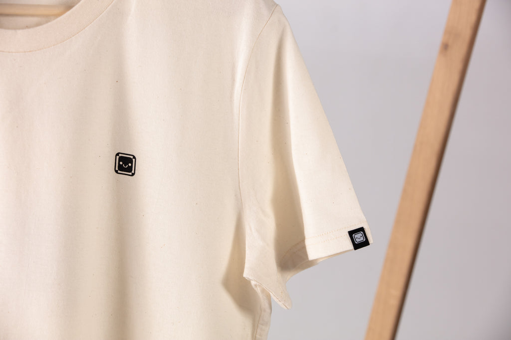 The Signature Tee. Natural. All Hands On Keyboard - All Hands on Planet Black