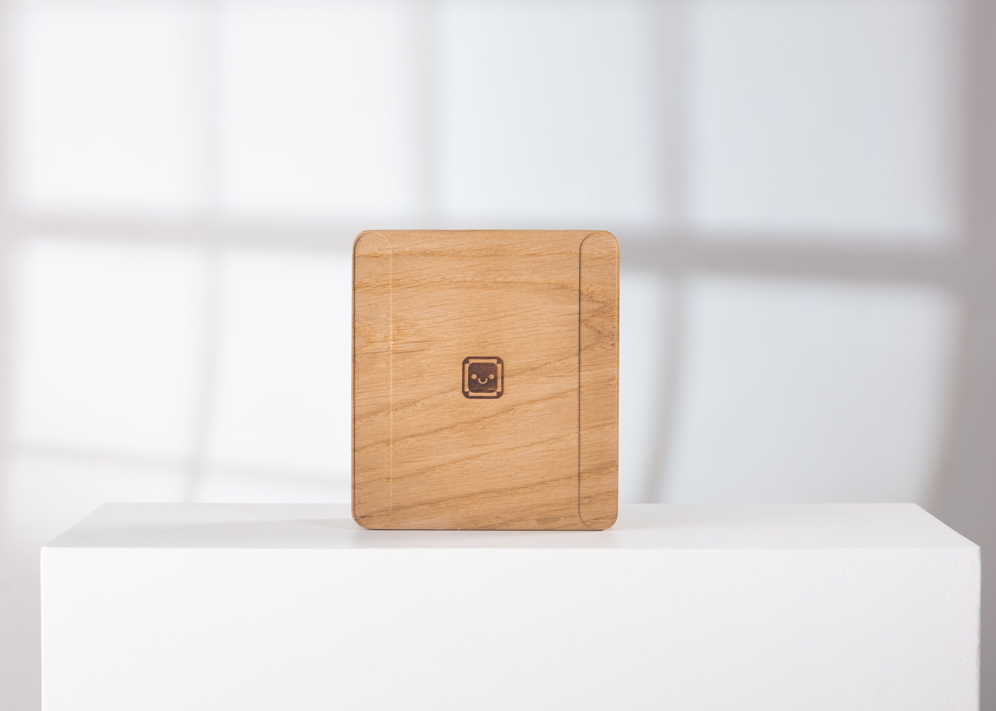 Solid Studio Display Riser - Oak