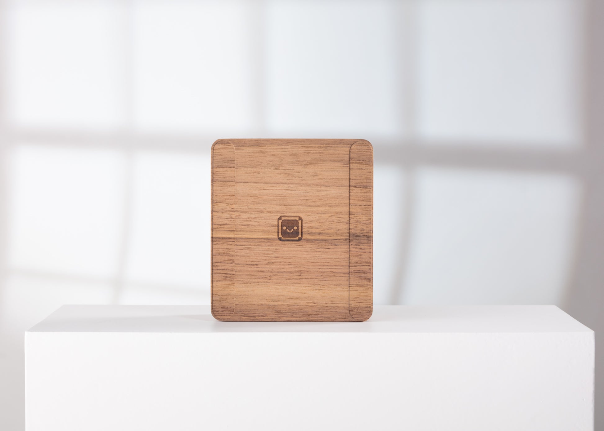 Solid Studio Display Riser - Walnut
