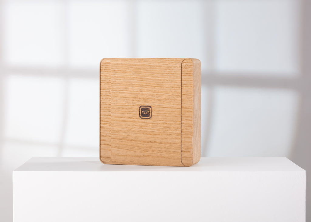 Solid Studio Display Riser - Oak