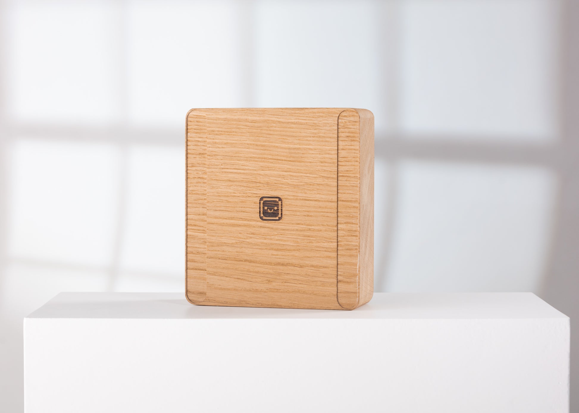 Solid Studio Display Riser - Oak