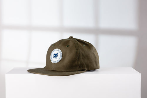 All Hands on Keyboard - All Hands on Planet - Olive unstructured 6 panel cap