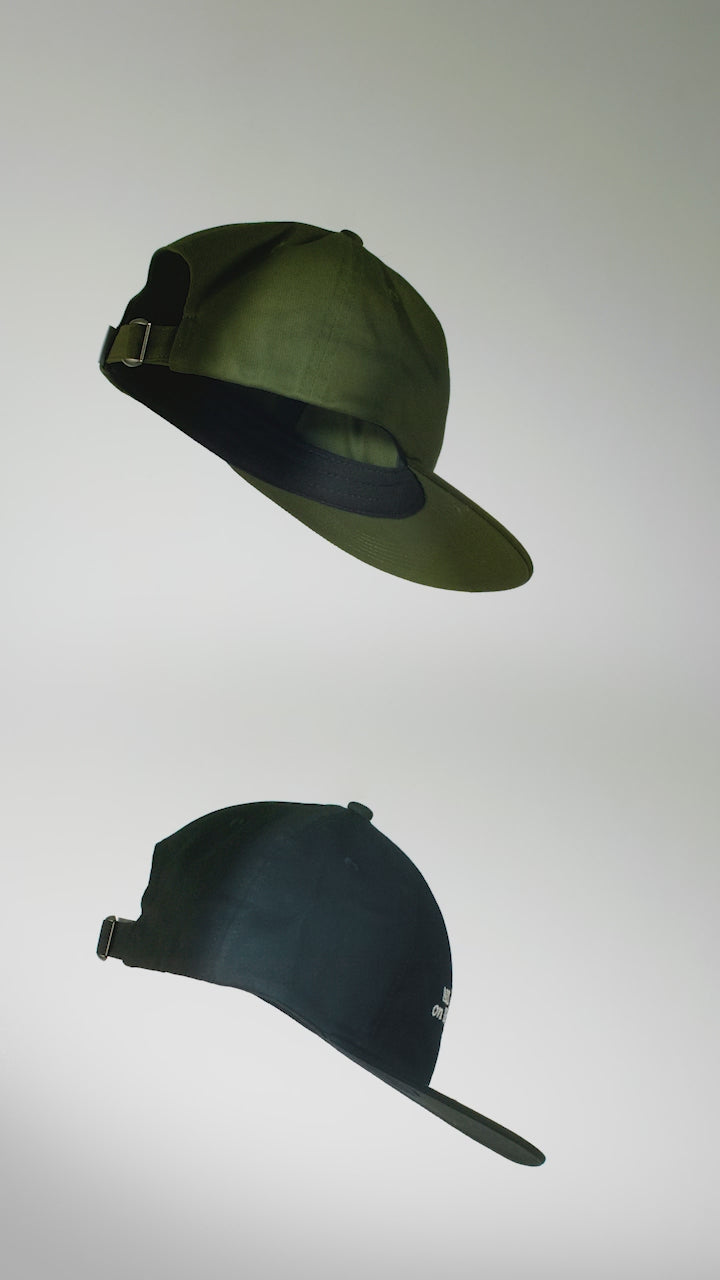 All Hands on Keyboard - All Hands on Planet - Olive unstructured 6 panel cap
